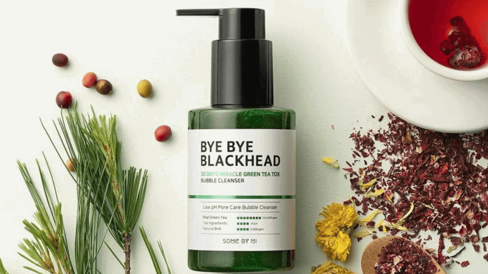 Some By Mi Bye Bye Blackhead 30Days Miracle Green Tea Tox Bubble Cleanser 120g - Holistica Beauty