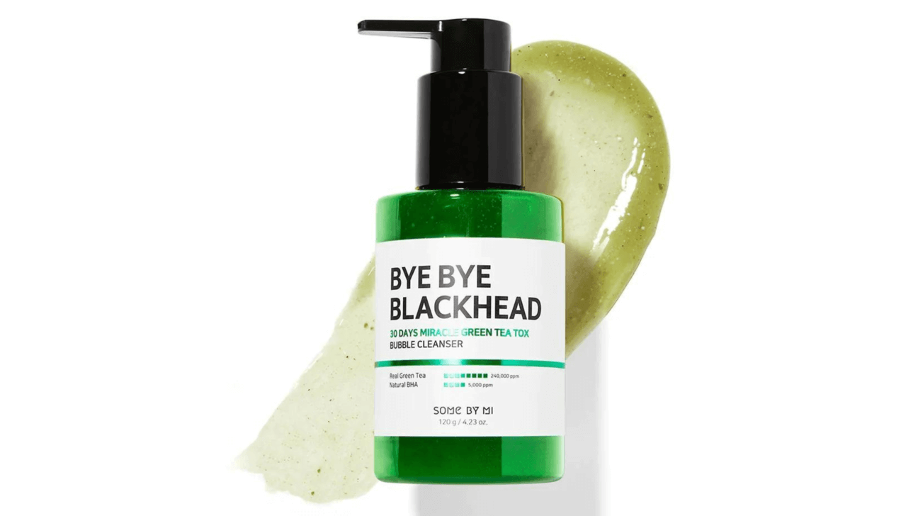 Some By Mi Bye Bye Blackhead 30Days Miracle Green Tea Tox Bubble Cleanser 120g - Holistica Beauty