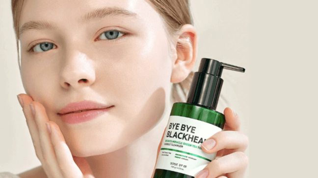 Some By Mi Bye Bye Blackhead 30Days Miracle Green Tea Tox Bubble Cleanser 120g - Holistica Beauty